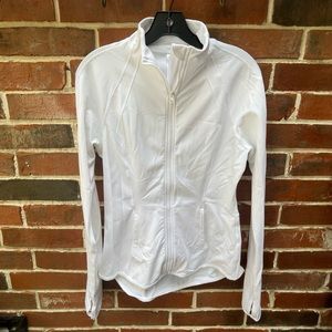 White athletic jacket